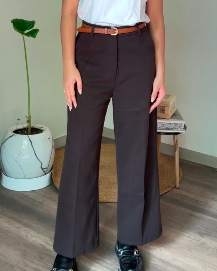 Ankle Length Corduroy Trouser