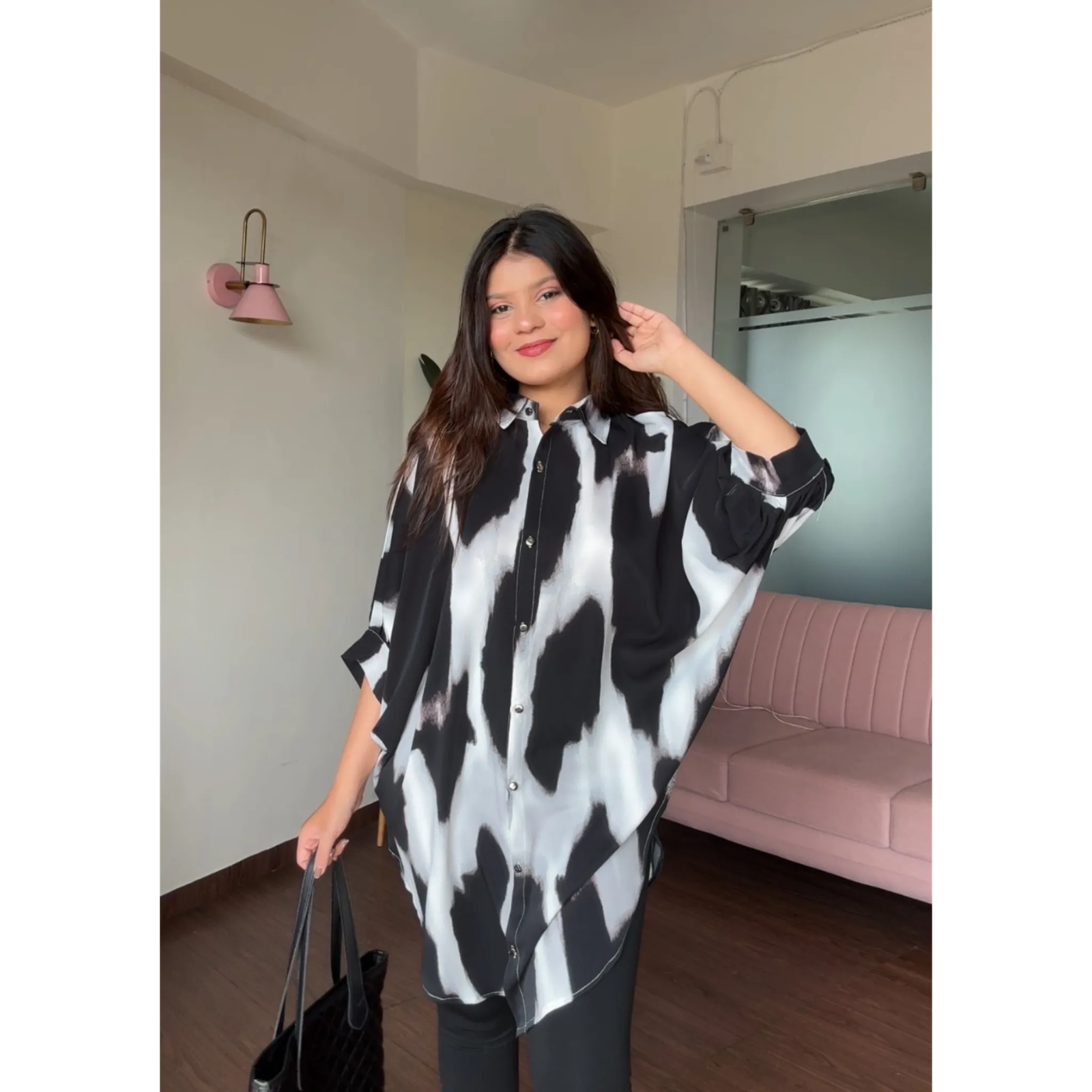 Animal Printed Kaftan