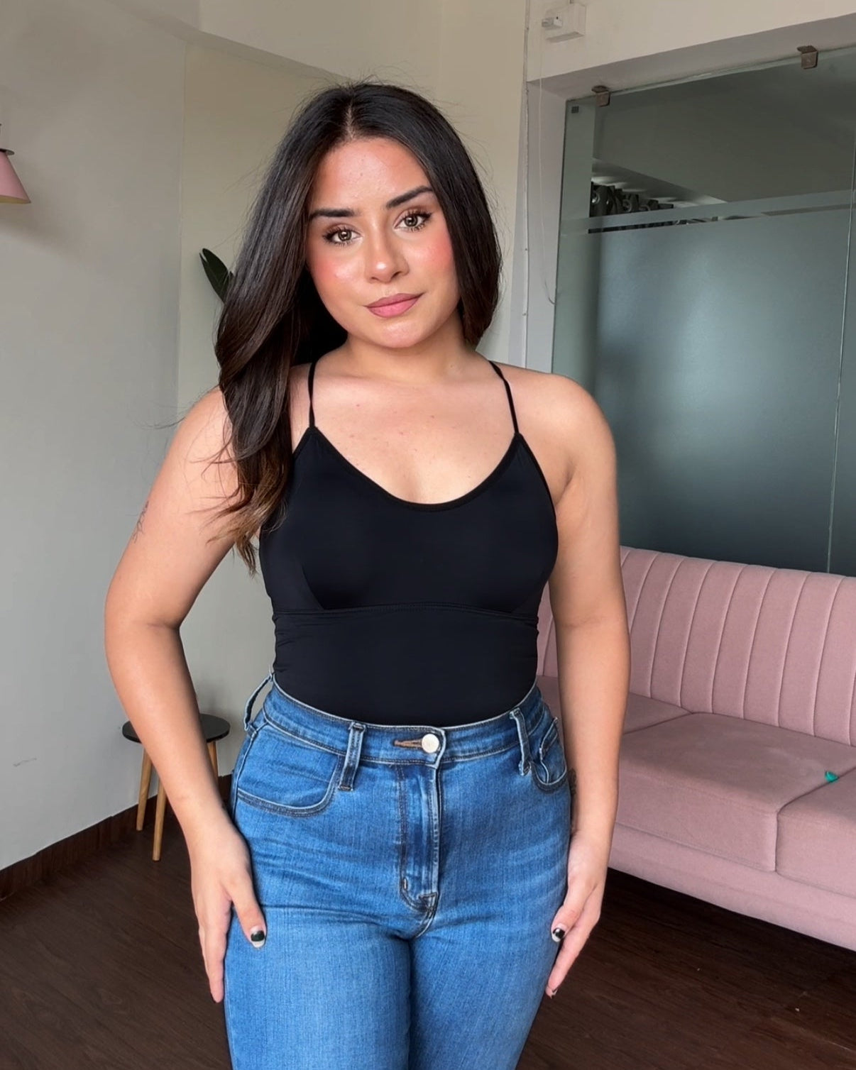 Backless Padded Cami Top