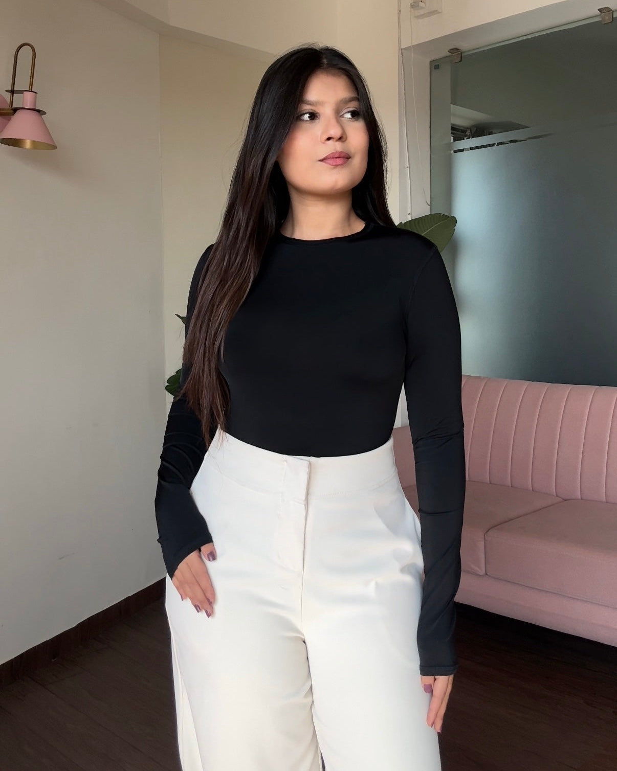 Butter Soft Round Neck Full Sleeve Tee