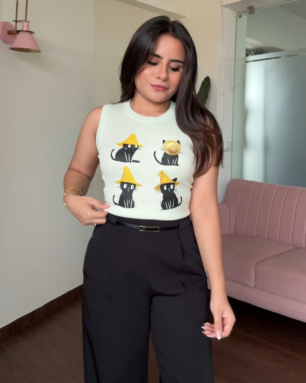 Cat With A Hat Cami Top