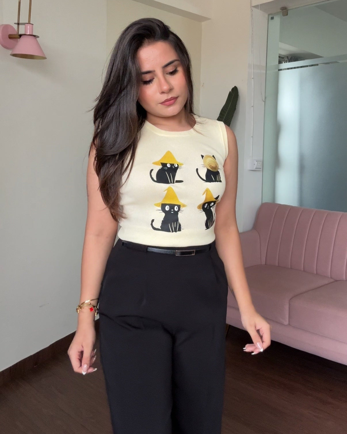 Cat With A Hat Cami Top