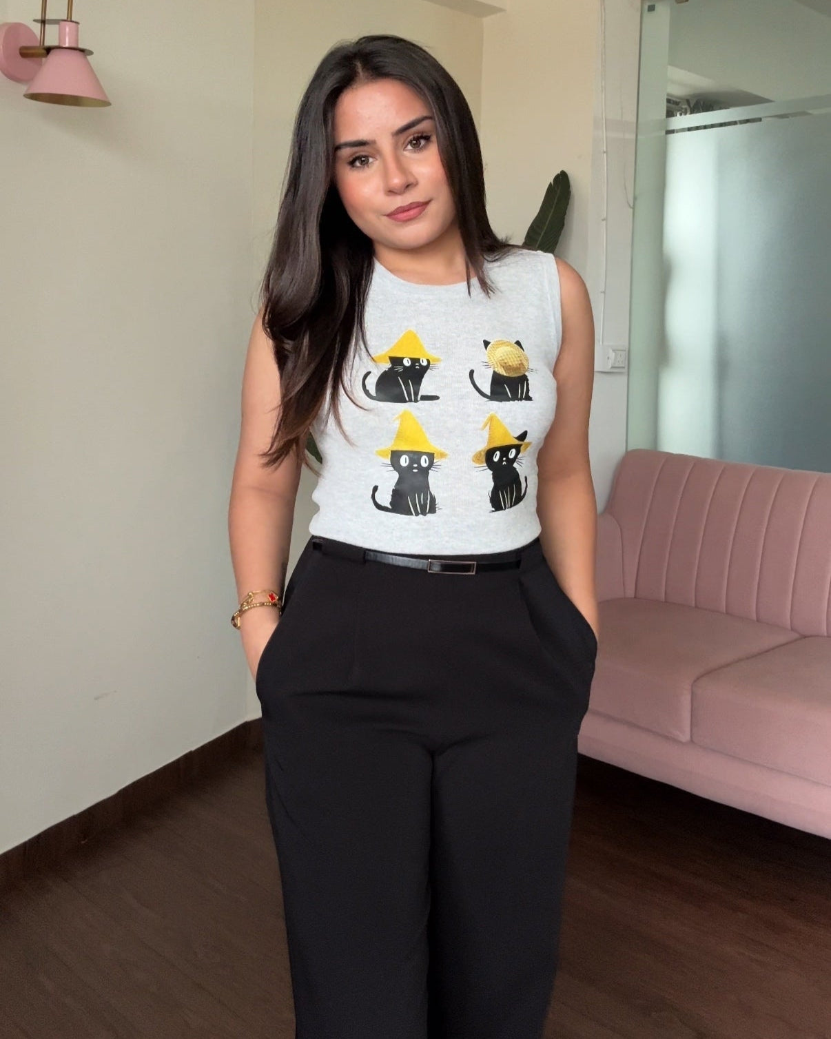 Cat With A Hat Cami Top