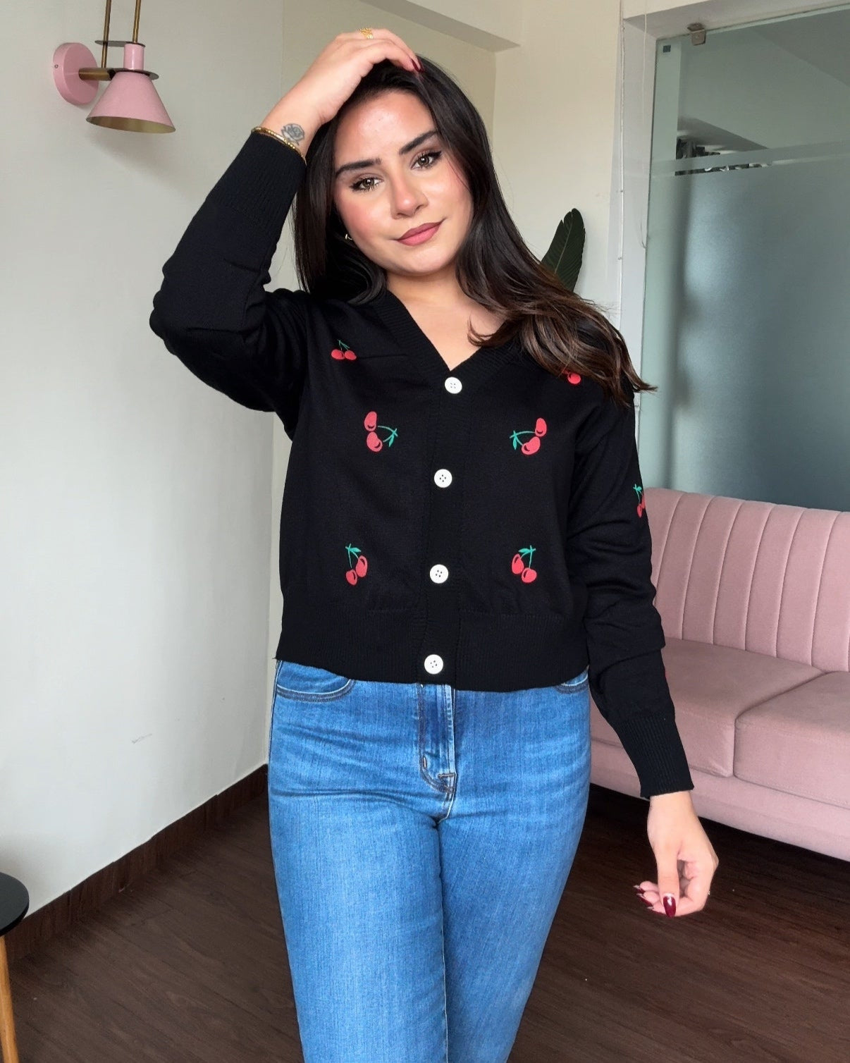 Cherry Cardigan