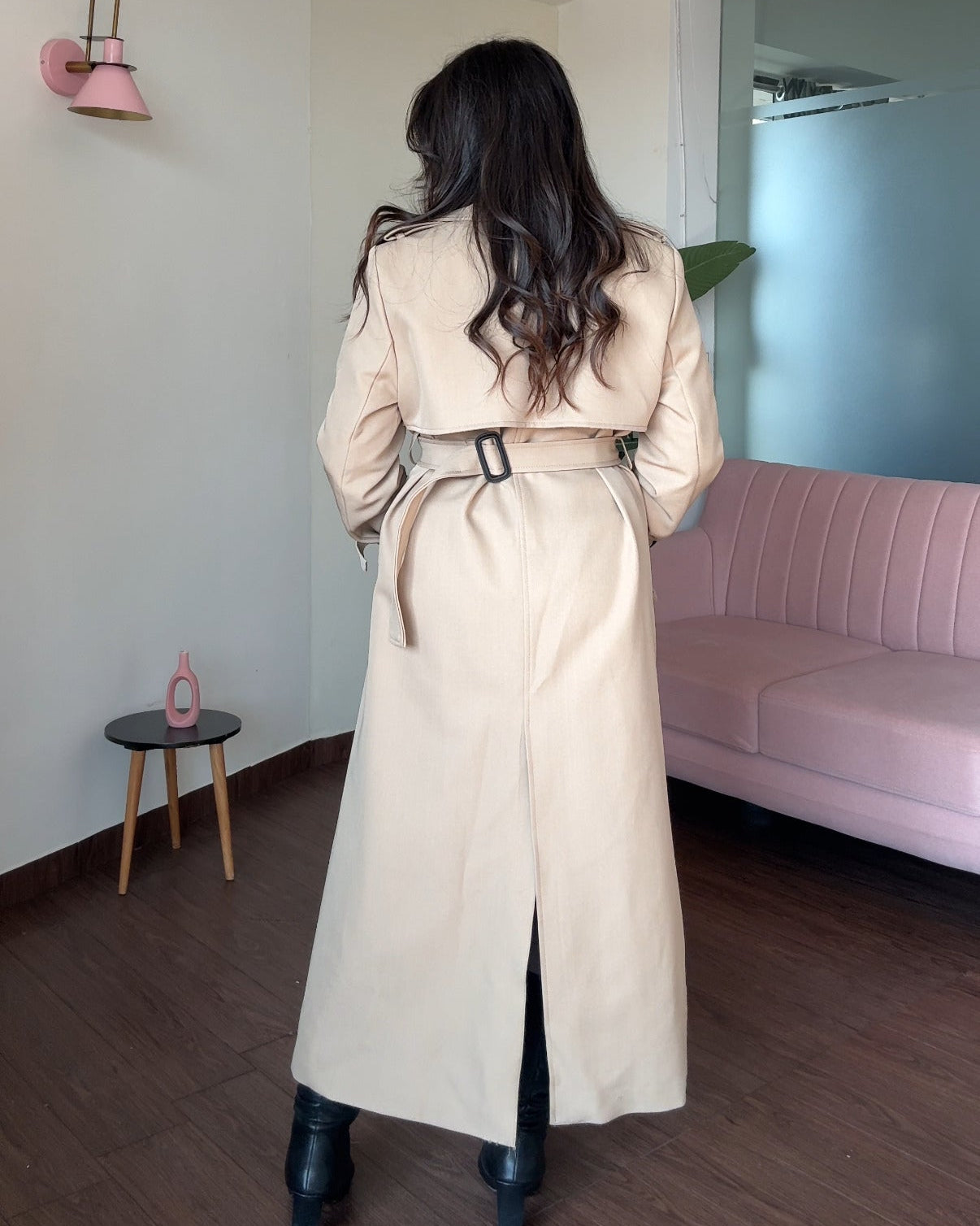 Thick Fitted Trench Coat