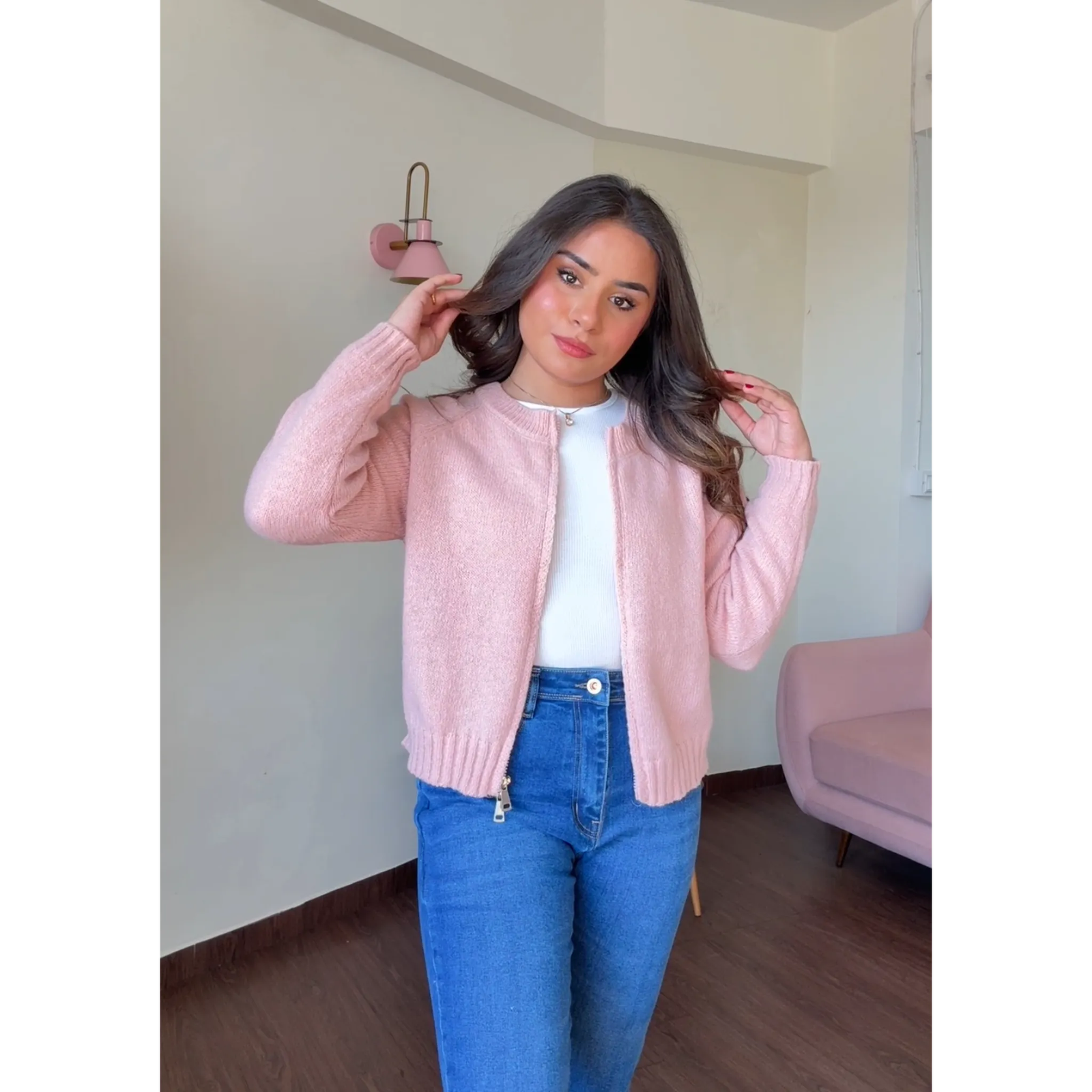 Premium Woolen Zipper Jacket