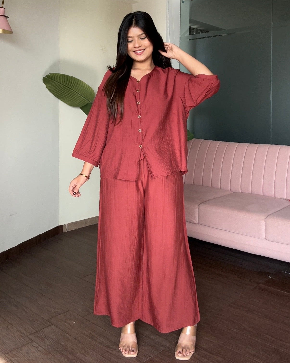 Cotton Relaxed Fit Premium Co-ord Set