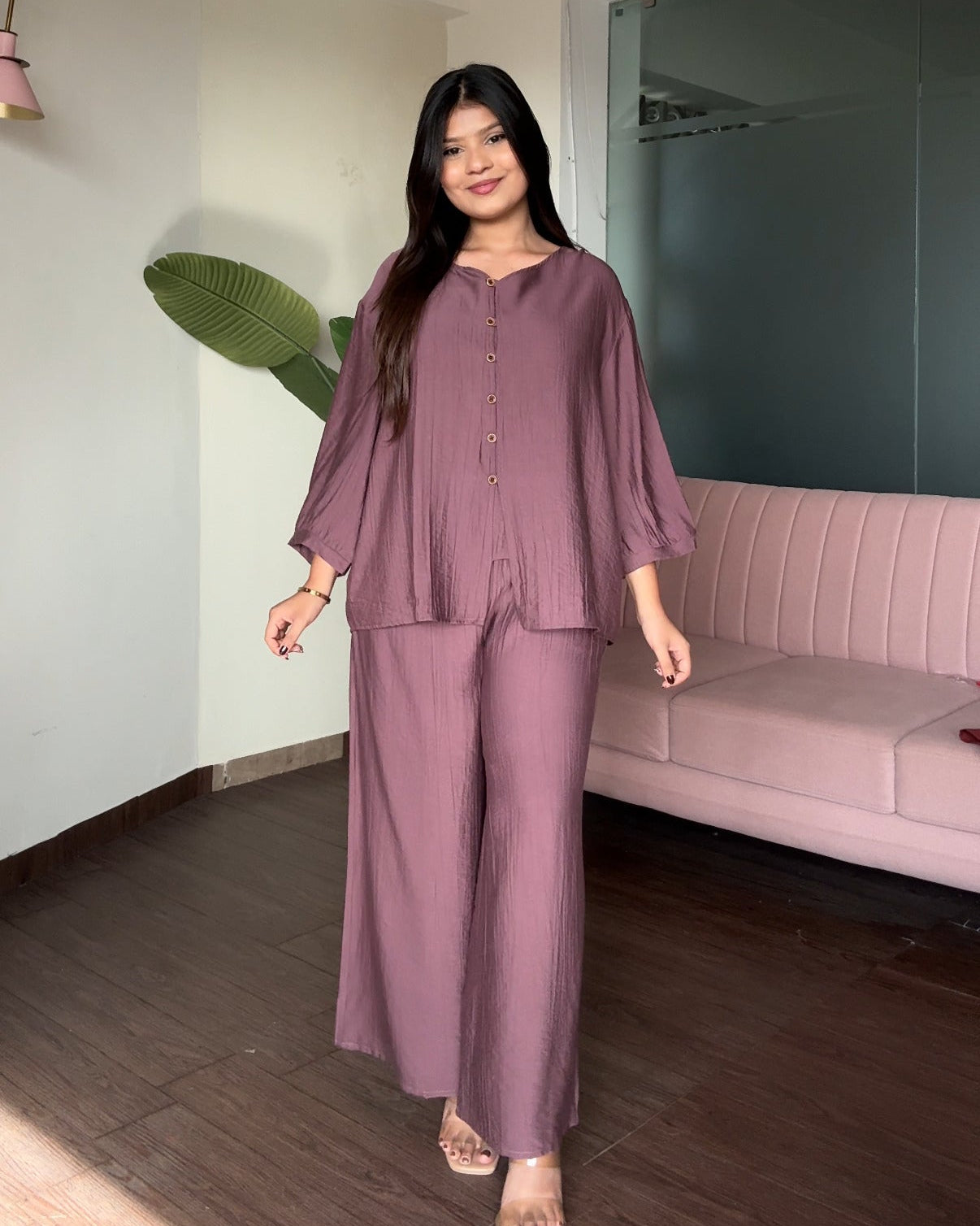 Cotton Relaxed Fit Premium Co-ord Set