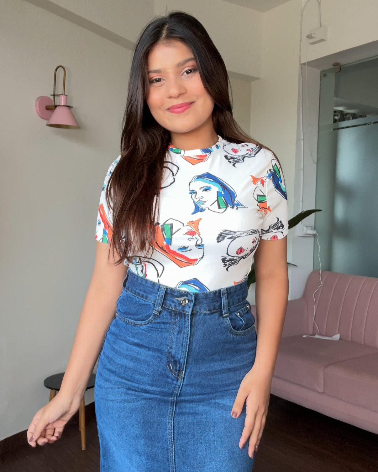 Printed Baby Tee