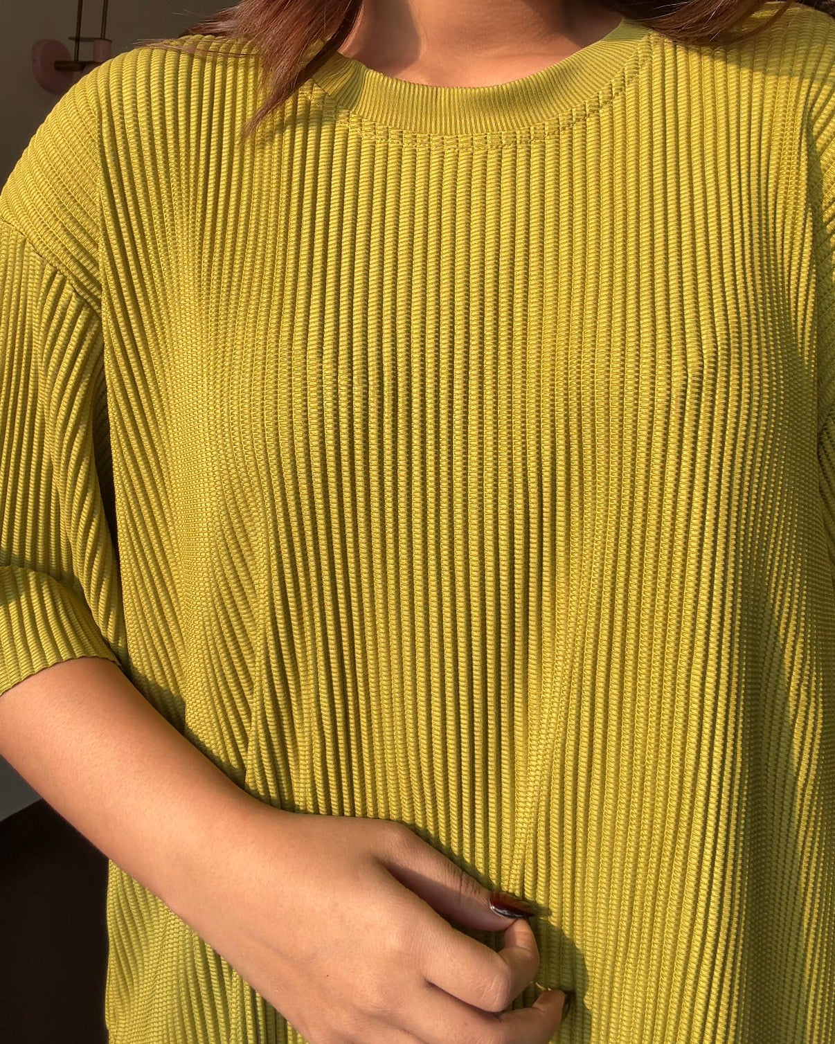 Wrinkle Relaxed Fit Co-ord Set