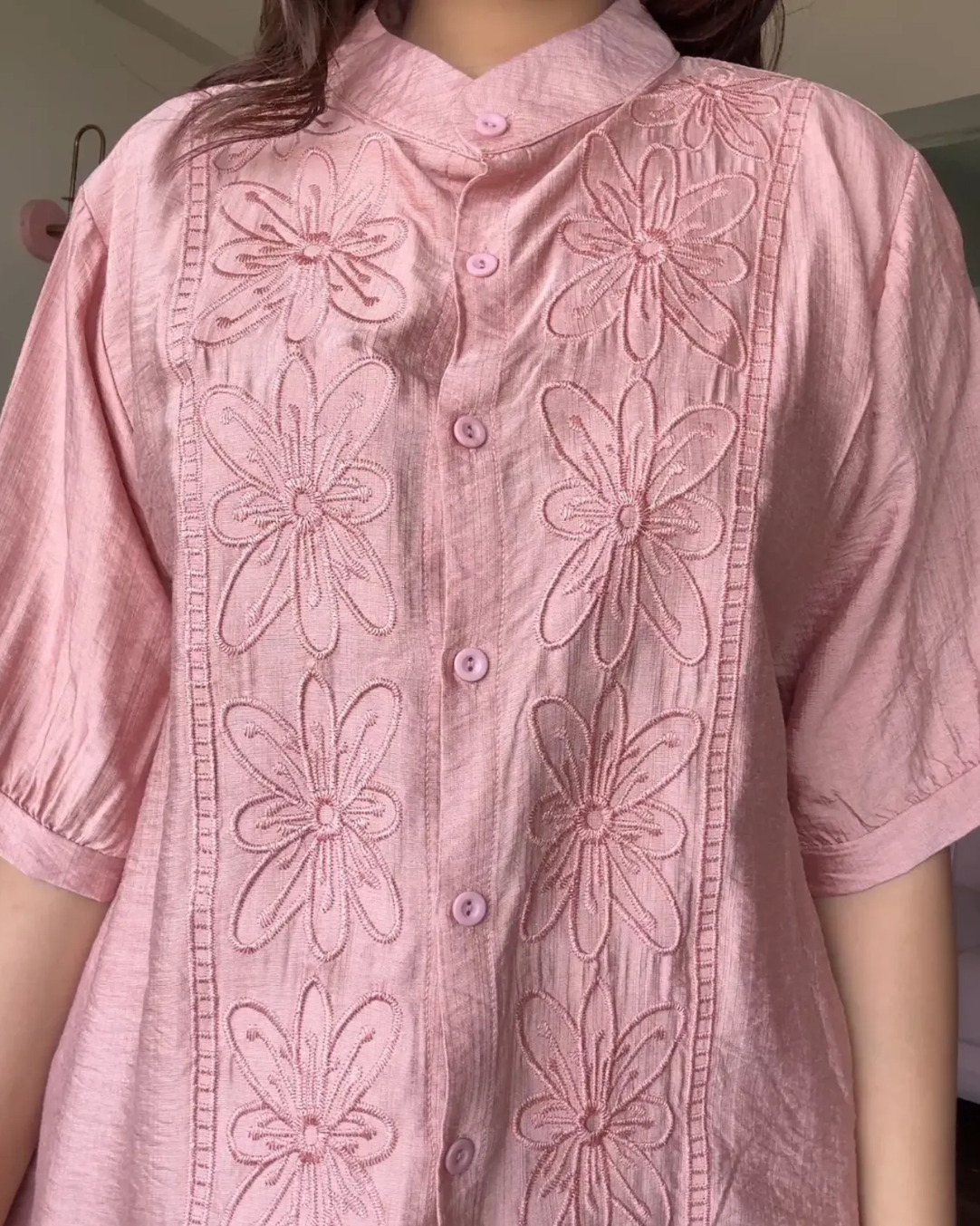 Embroidered Monochrome Summer Co-ord Set