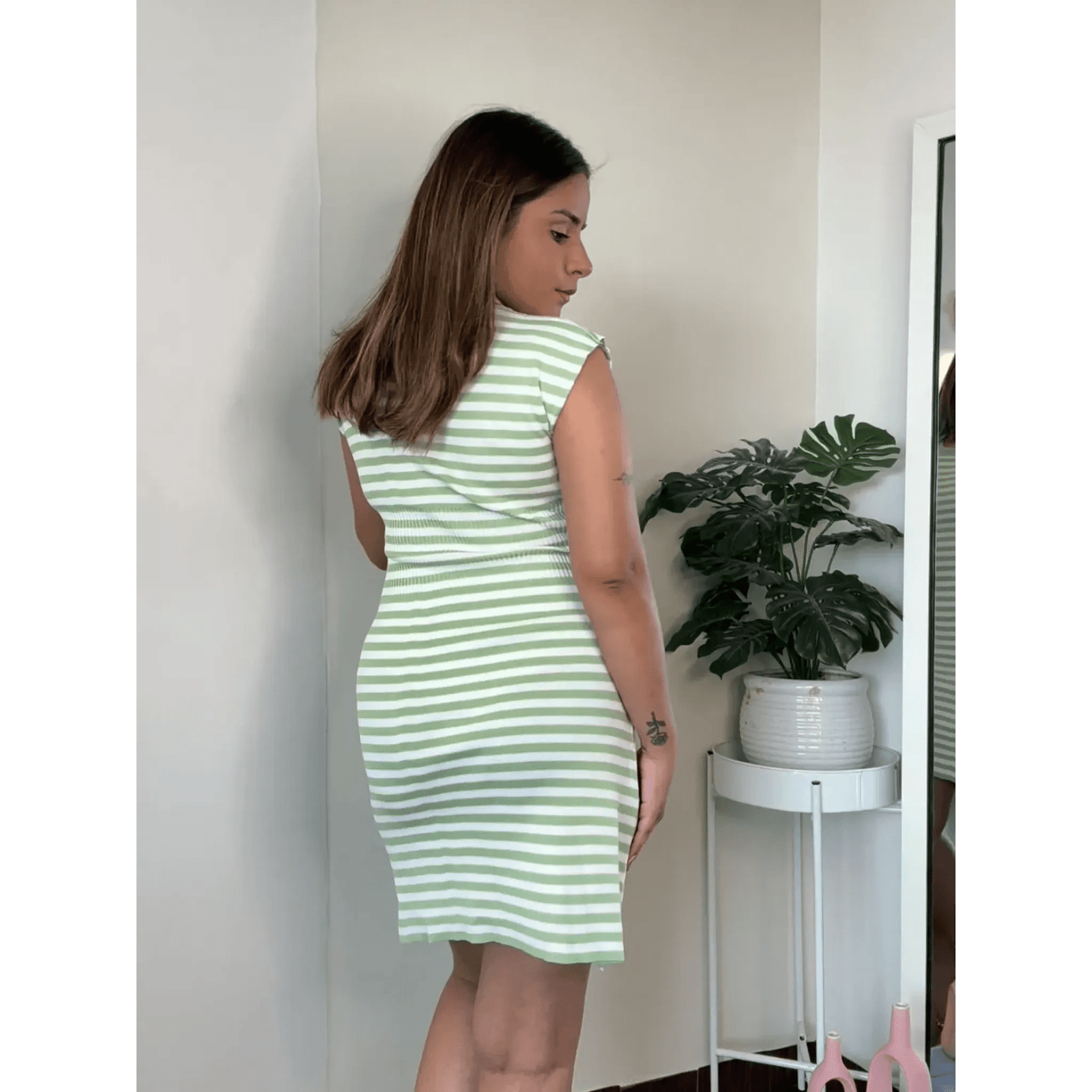 Knitted T-shirt Dress