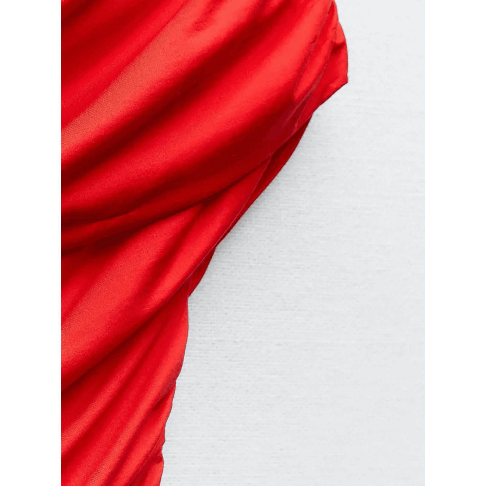 Off-The-Shoulder Draped Bodysuit