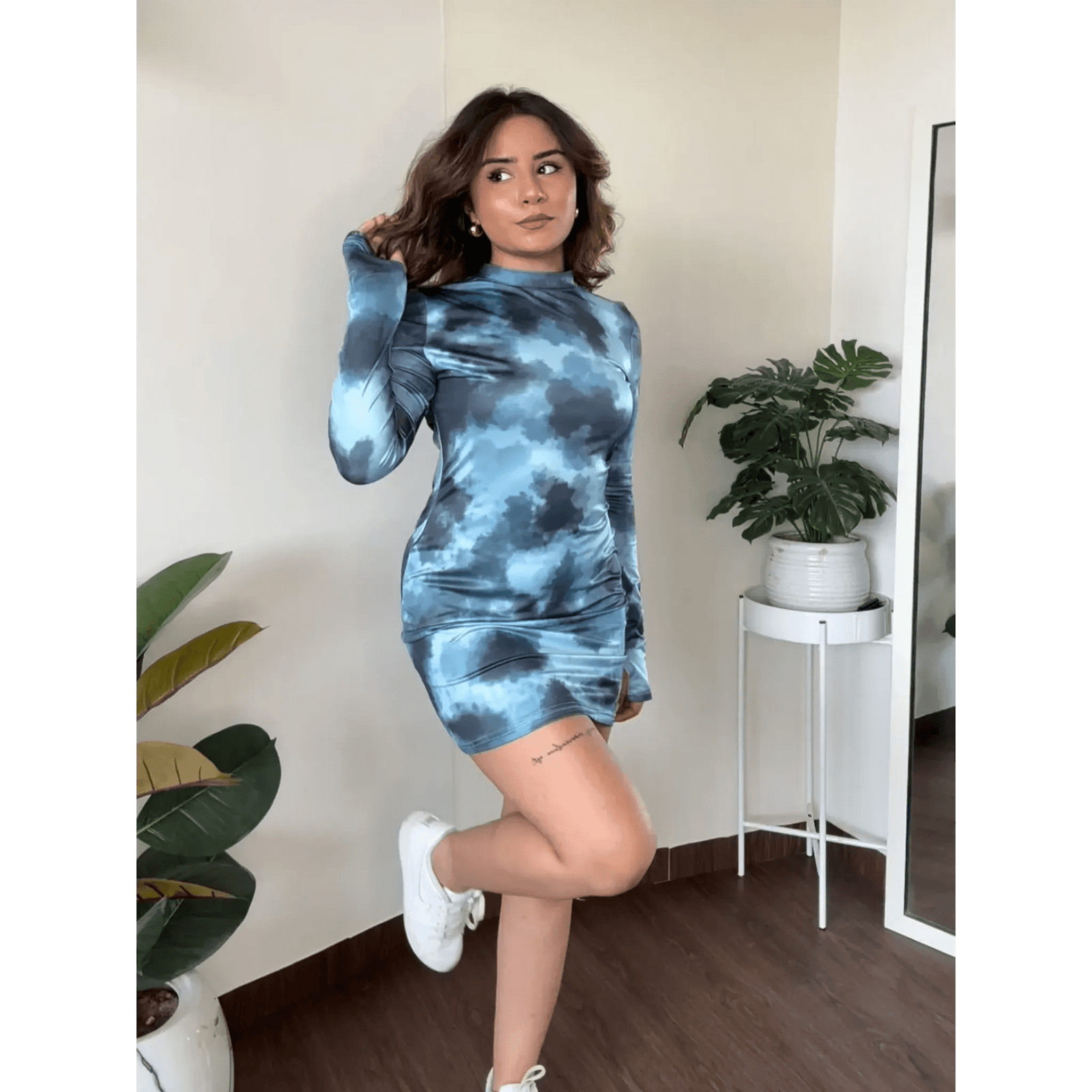 Tie Dye Mini Dress