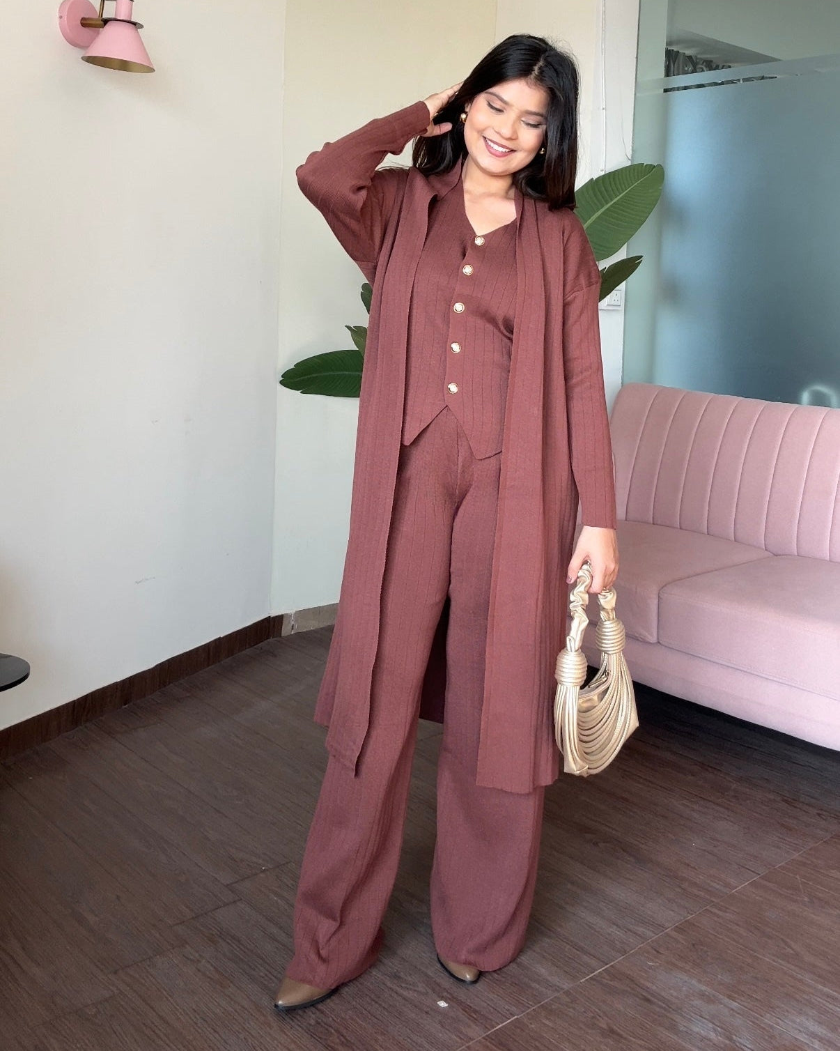 3 Piece Luxe Winter Co-ord Set