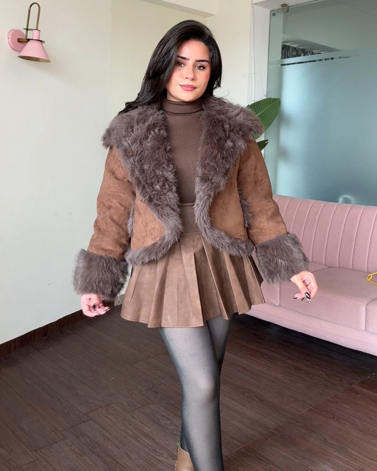 Fully Fur X Suede Premium Jacket