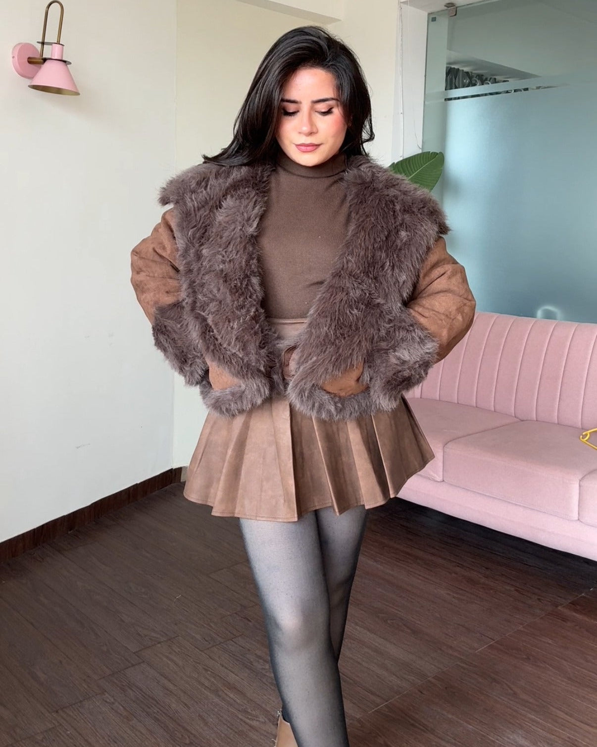 Fully Fur X Suede Premium Jacket