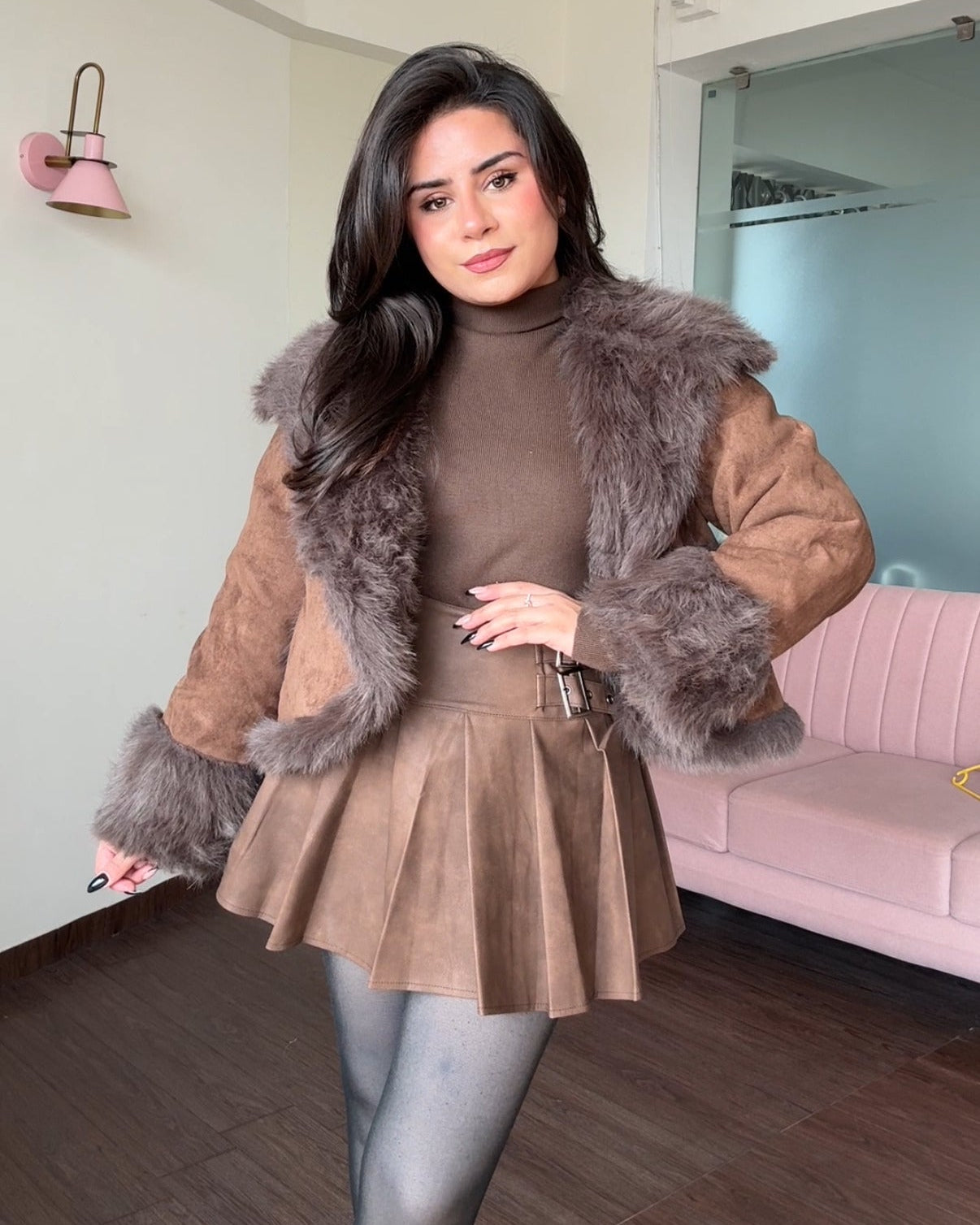 Fully Fur X Suede Premium Jacket