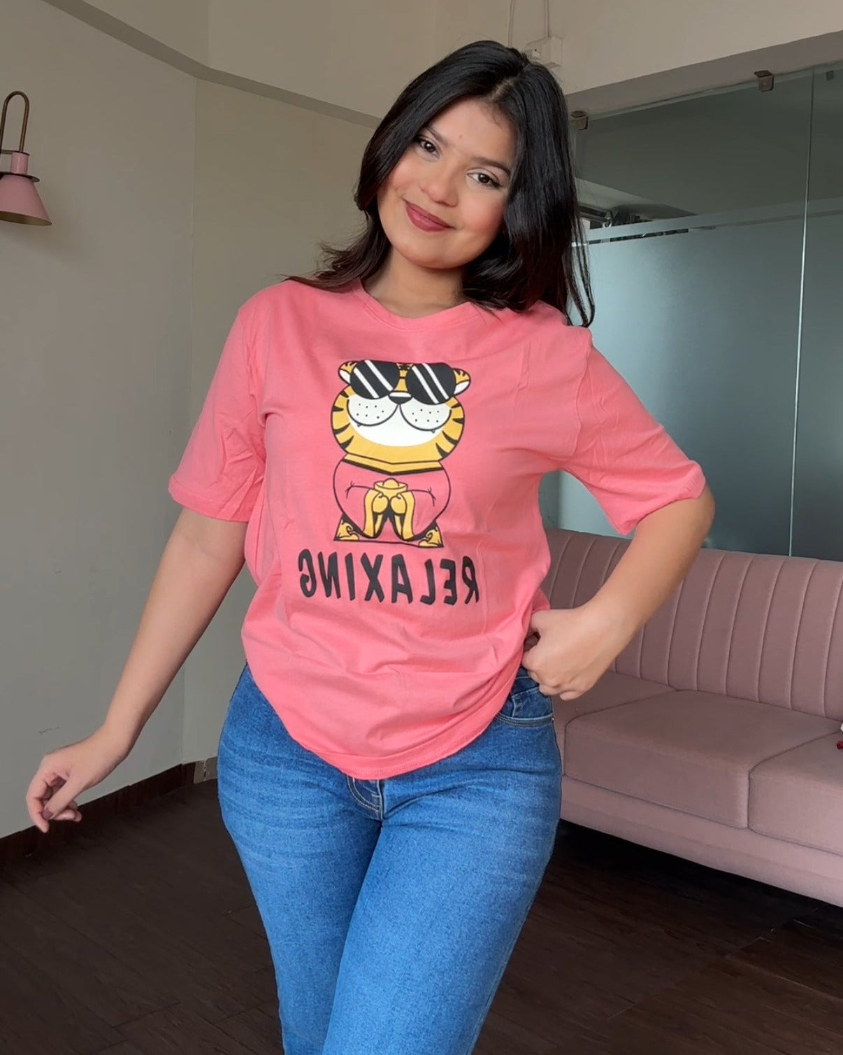 Relaxed Oversized Graphic Tee