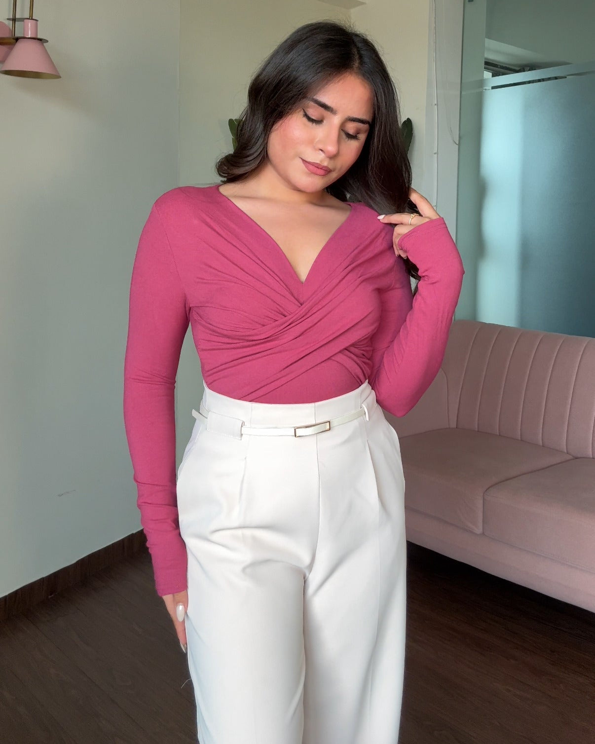 Full Sleeve Overlap Top