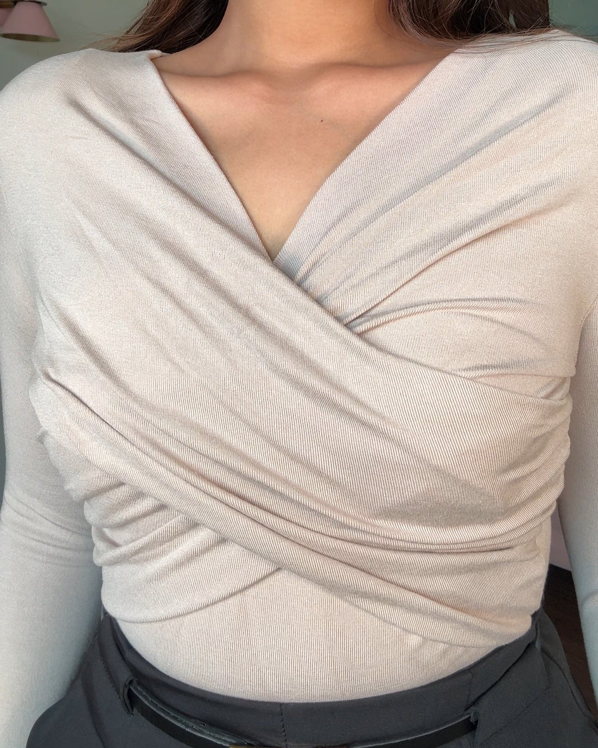 Full Sleeve Overlap Top