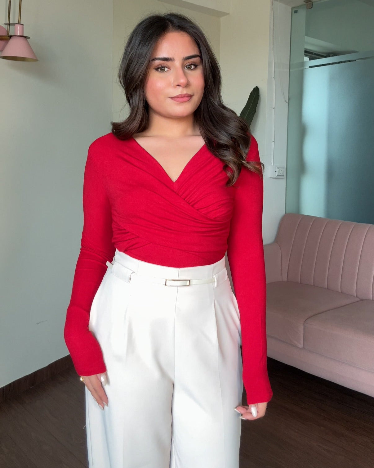 Full Sleeve Overlap Top