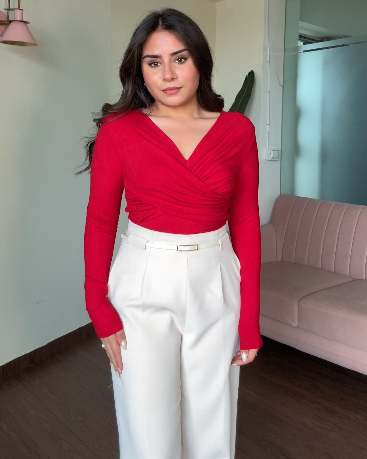 Full Sleeve Overlap Top