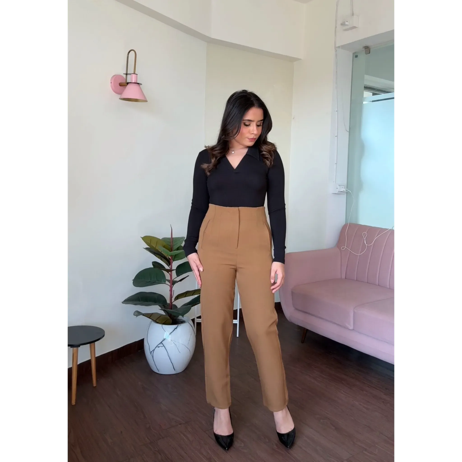 High Waisted Trousers for Women