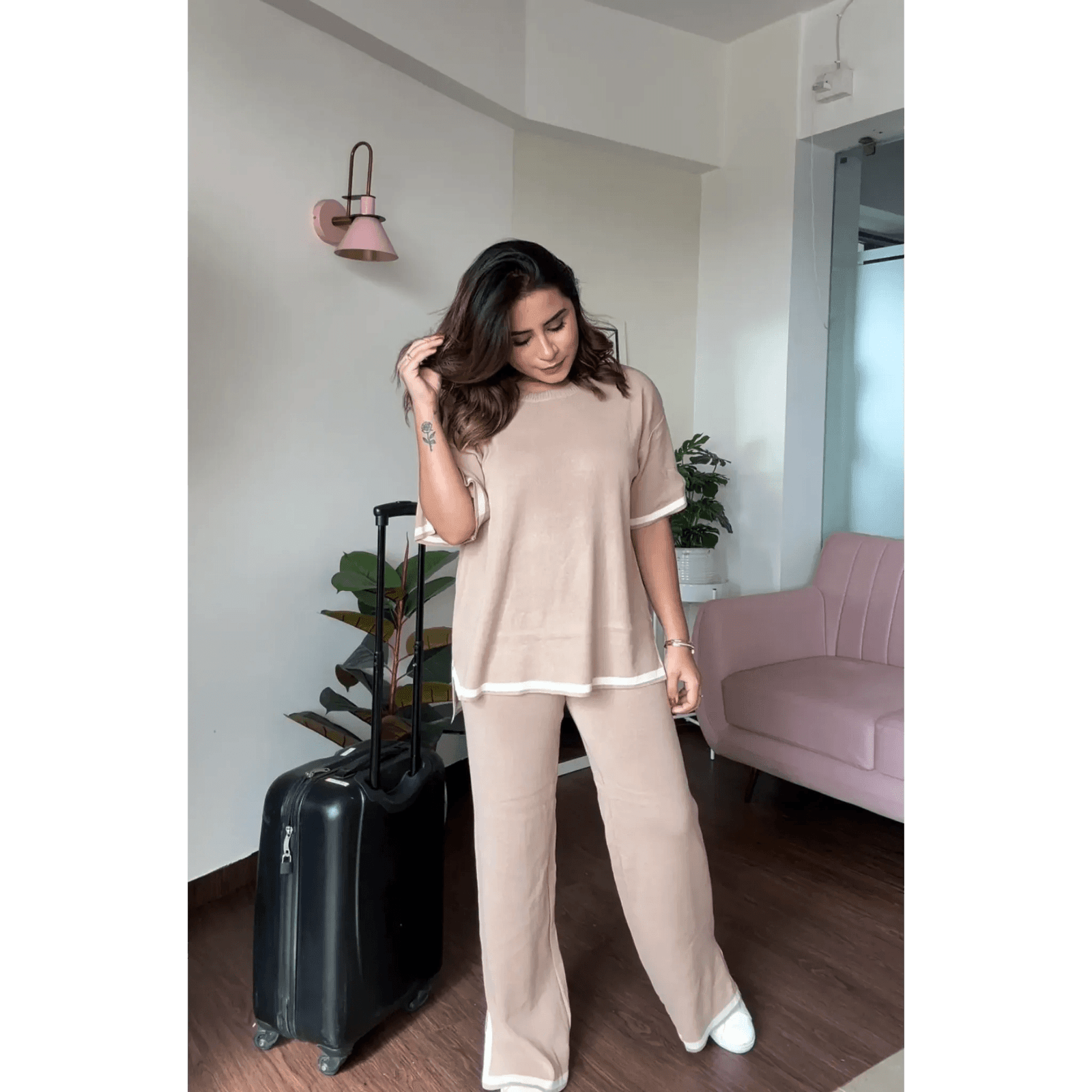 Casual Knit Co-ord Set