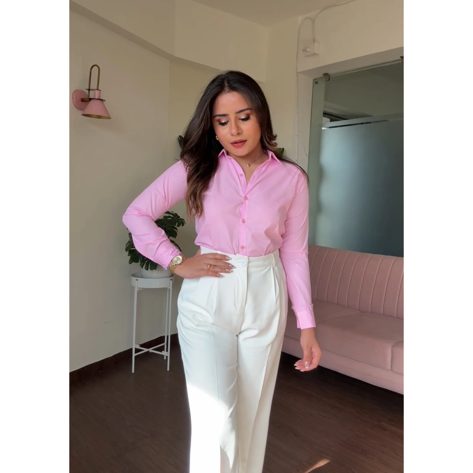 Solid Formal Bodyfit Shirt