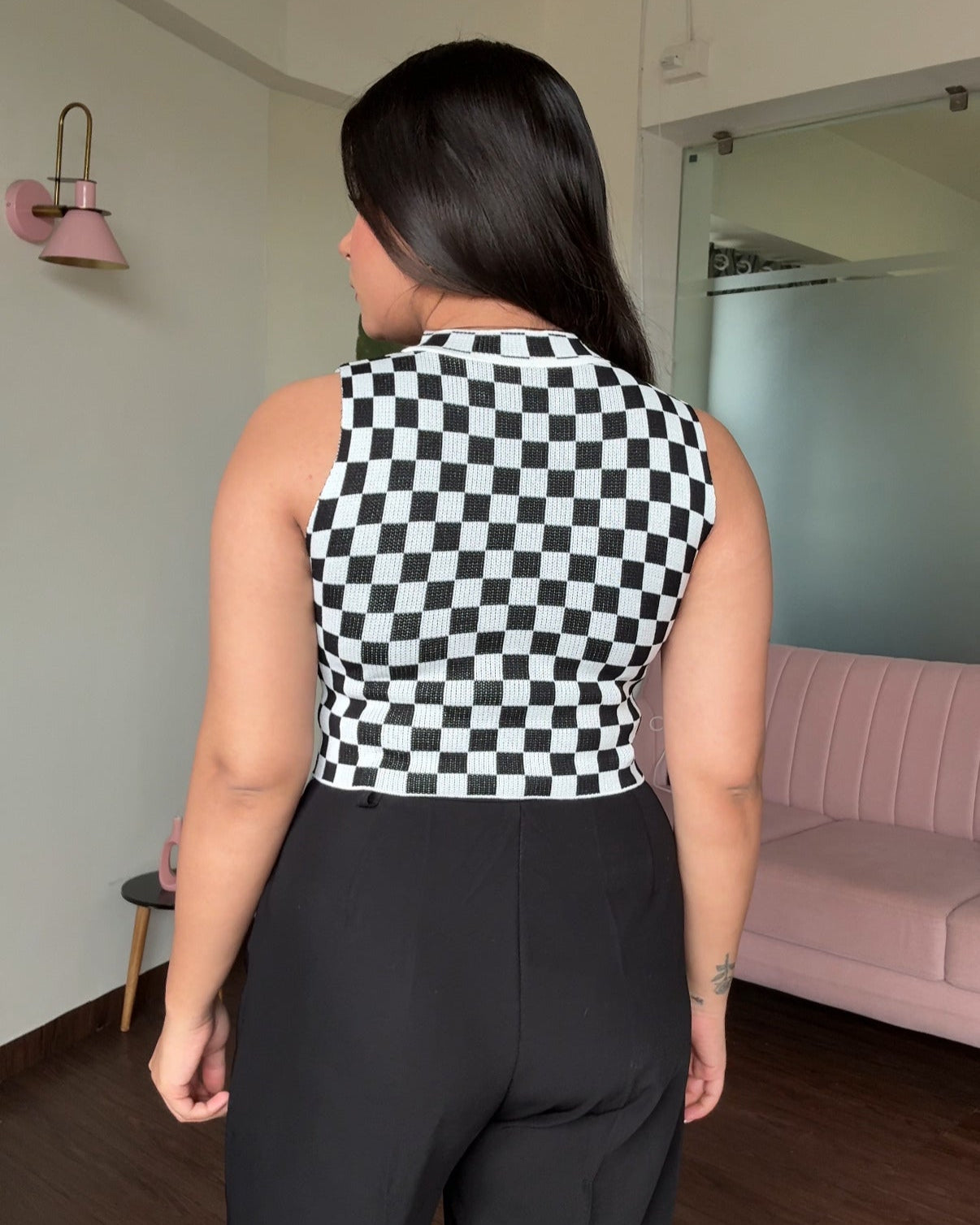 Patterned Cami Top