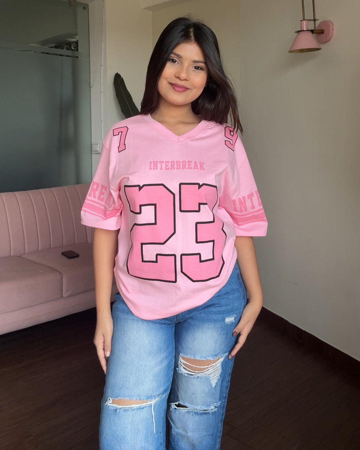 Pink Jersey Tee