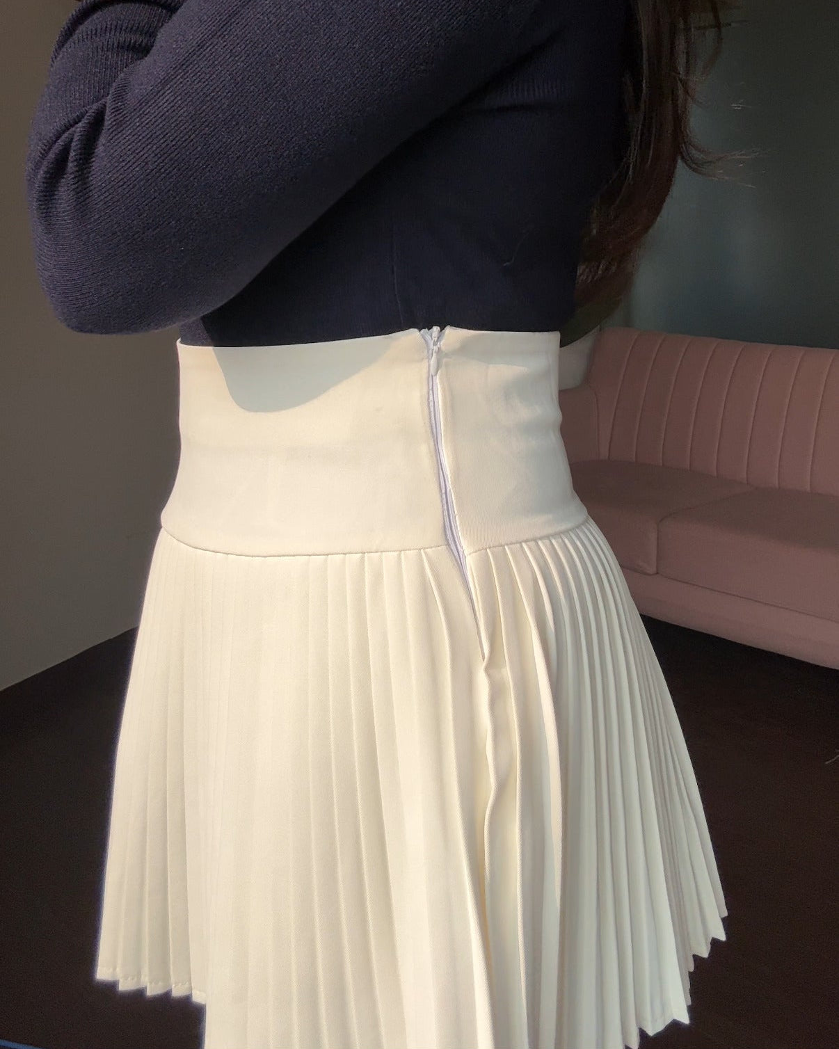 Pleated Mini Tennis Skirt