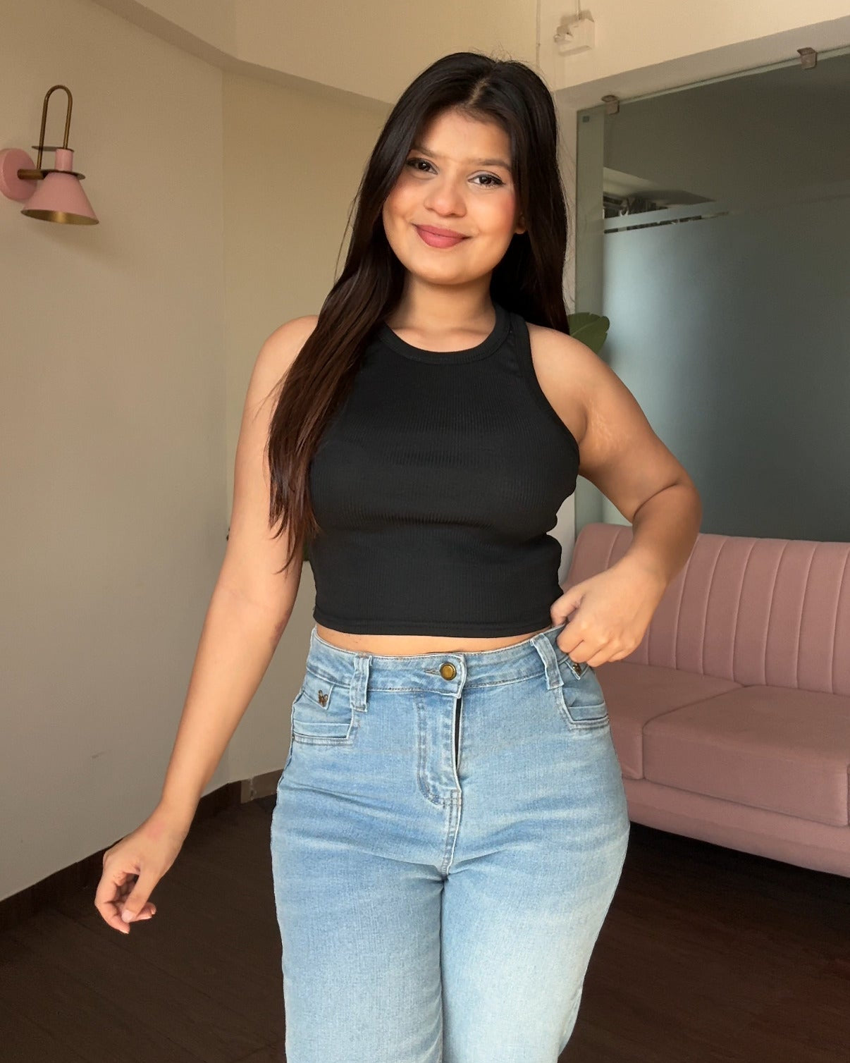 Round Neck Cami Top