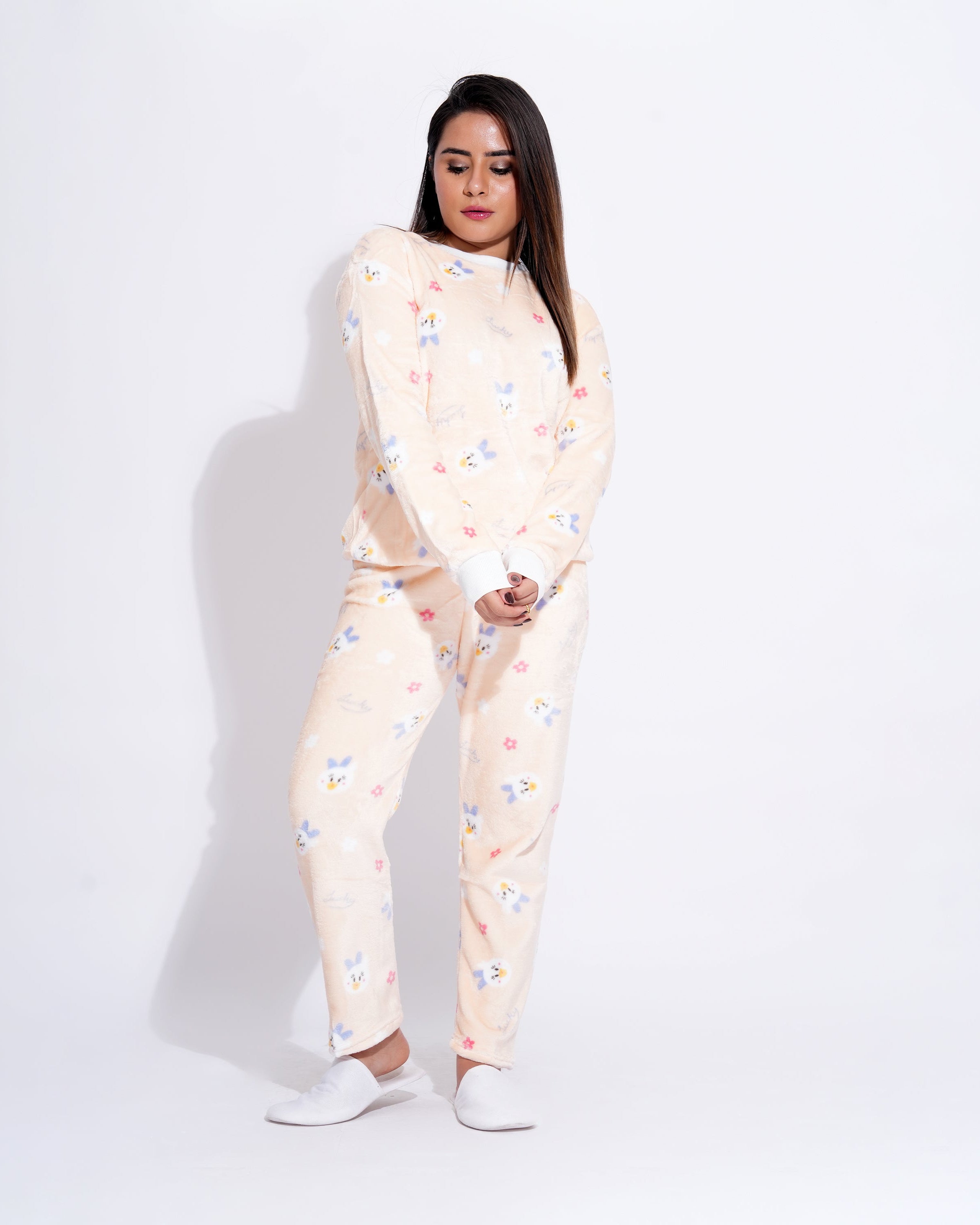 Bunny Printed Lounge Co-ord Set