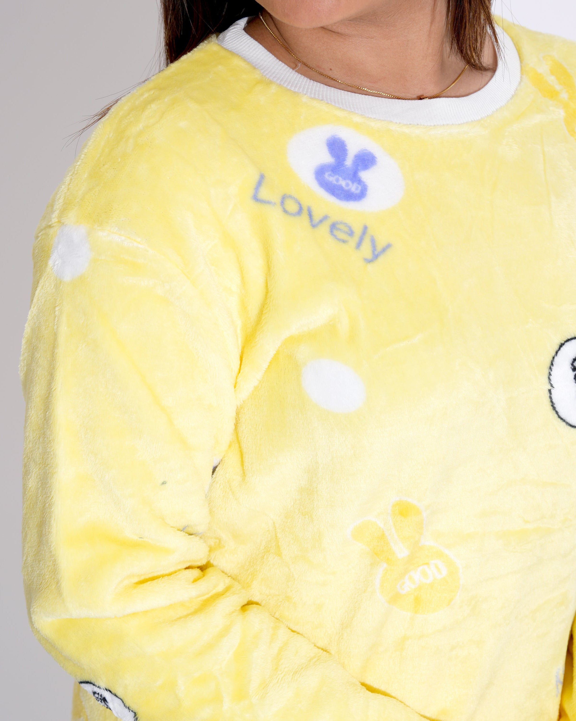 Bunny Printed Lounge Co-ord Set