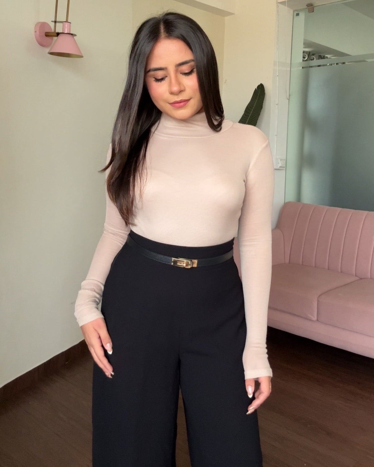 Seamless Turtleneck Bodysuit