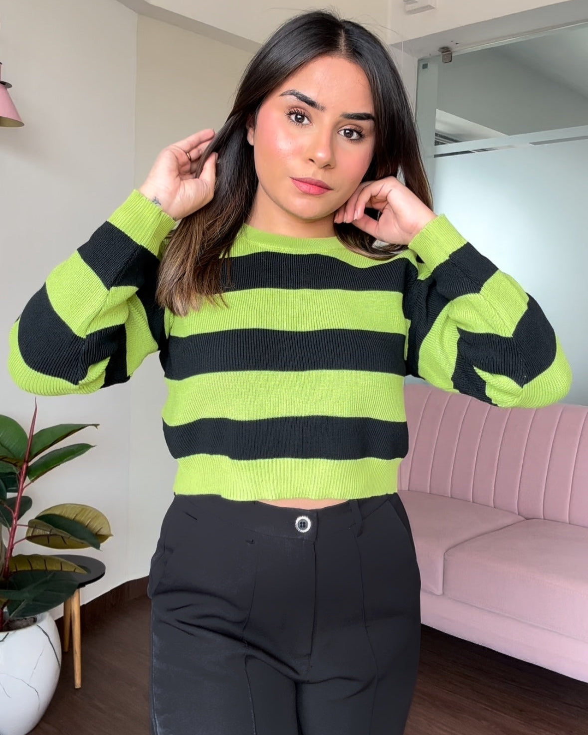 Stripped Pre Winter Pullover