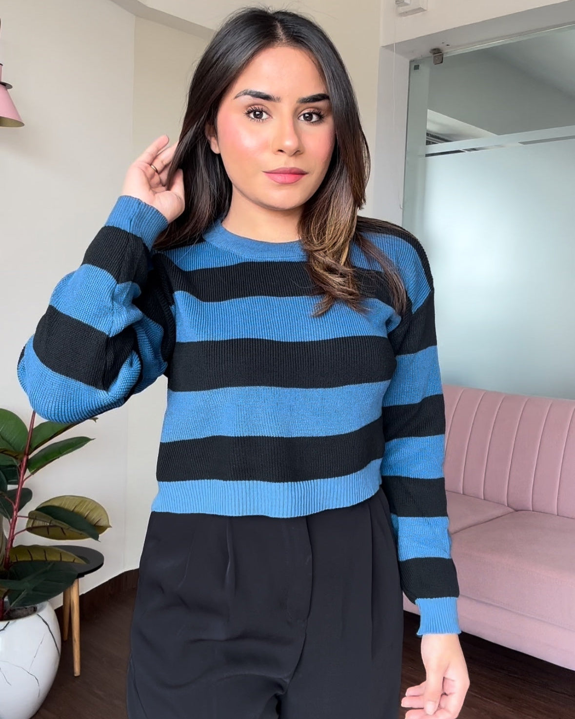 Stripped Pre Winter Pullover