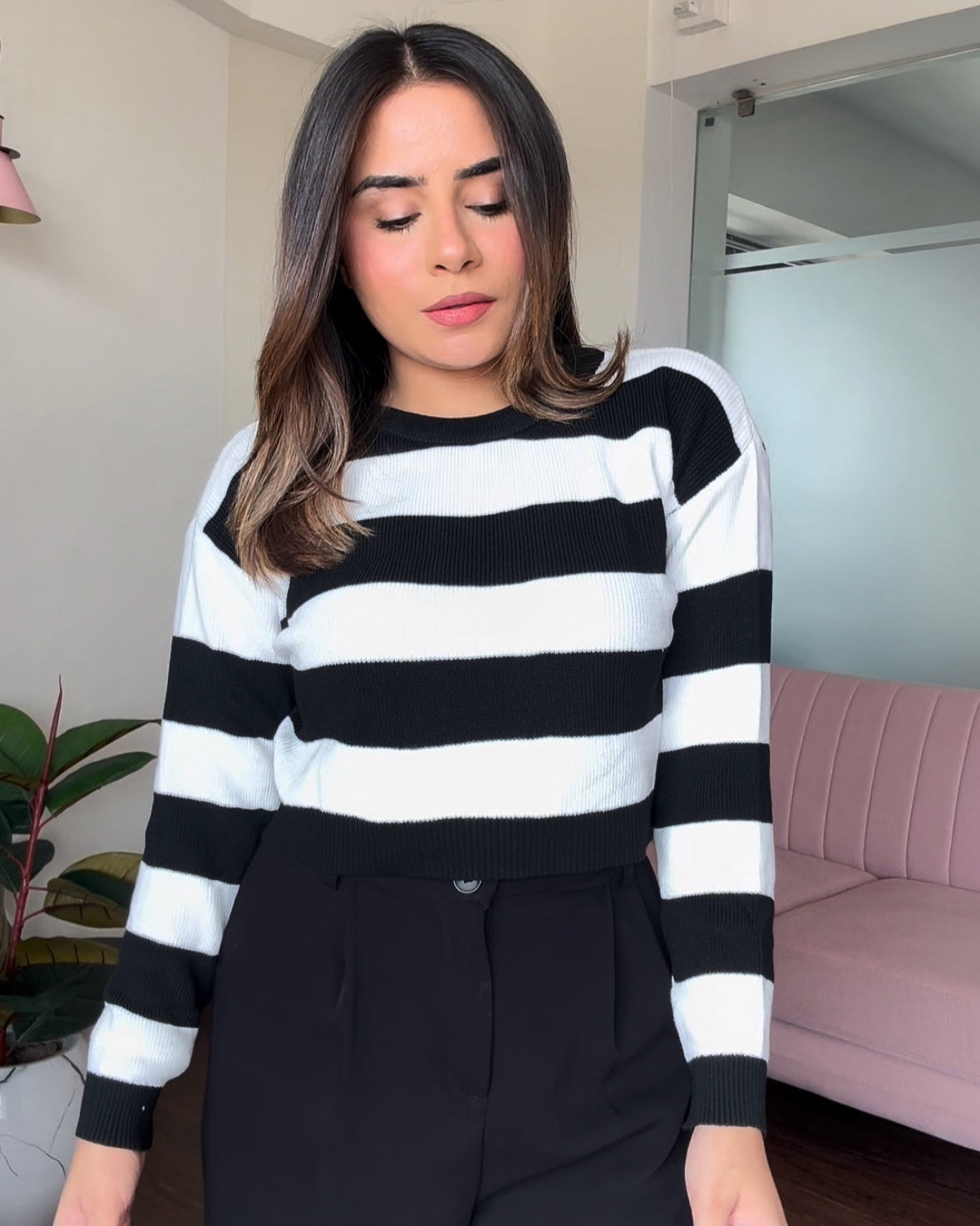 Stripped Pre Winter Pullover