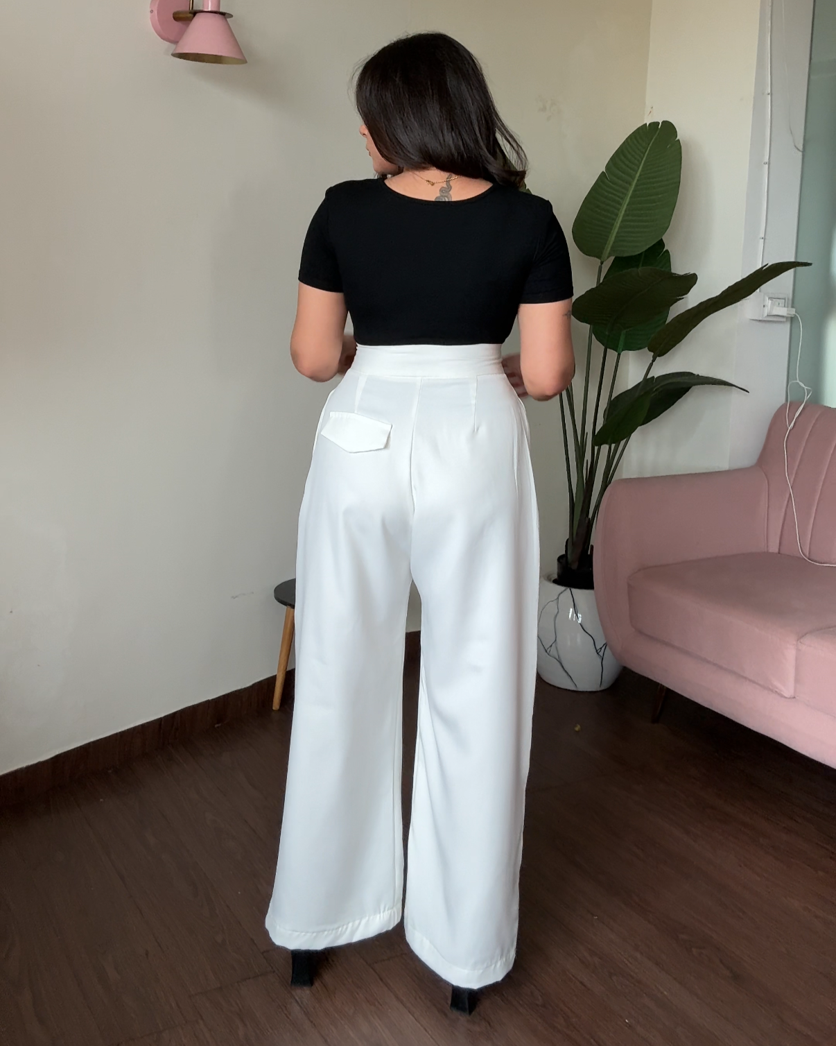 Super Wide Legged Premium High Waisted Pants