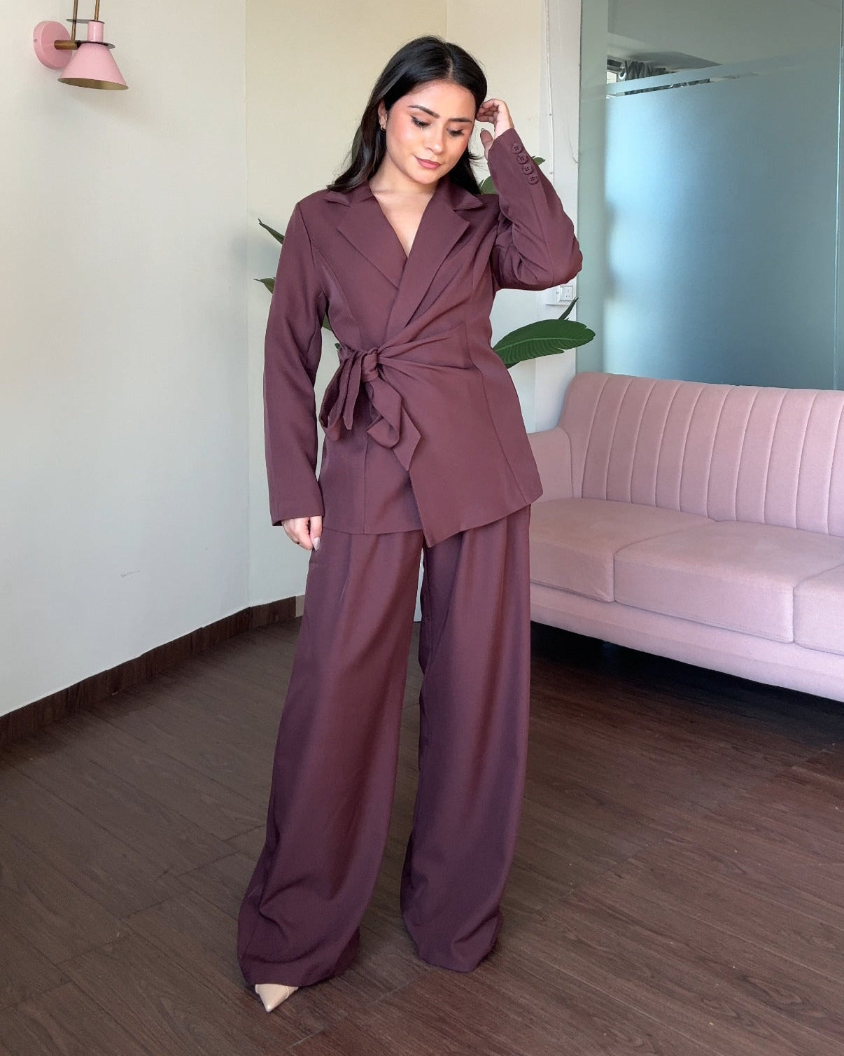 Wrap Up Premium Blazer Set