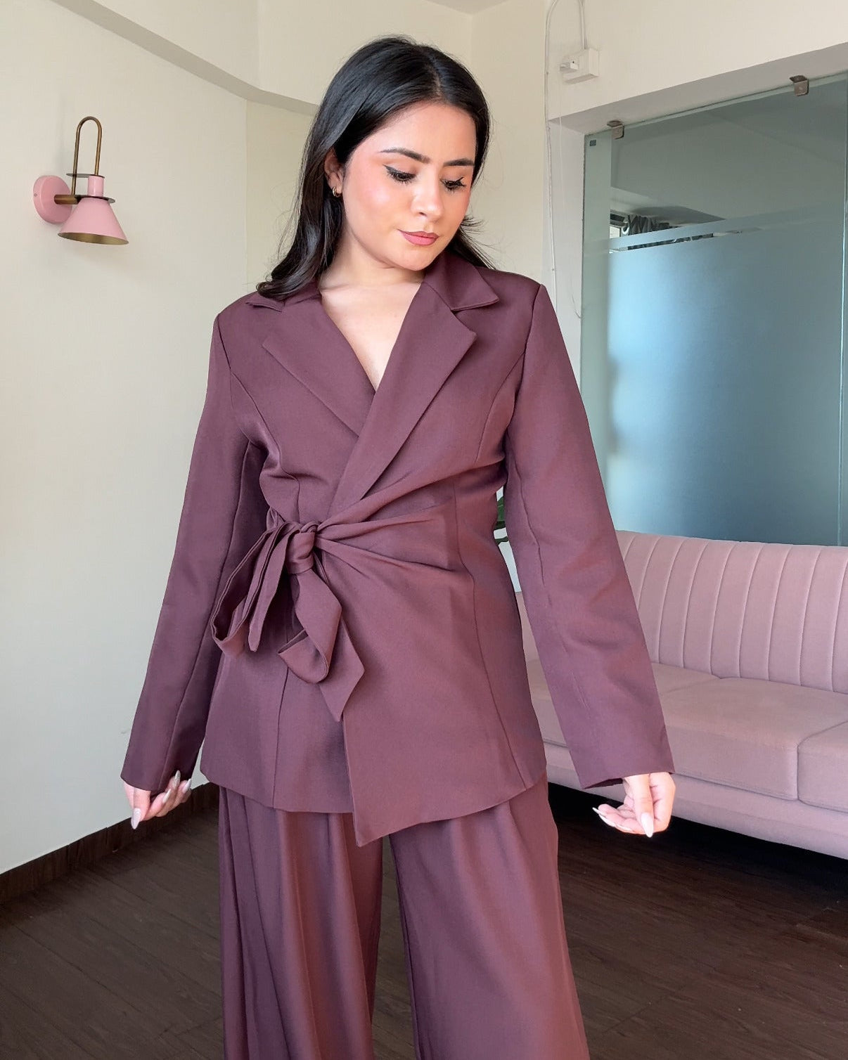 Wrap Up Premium Blazer Set