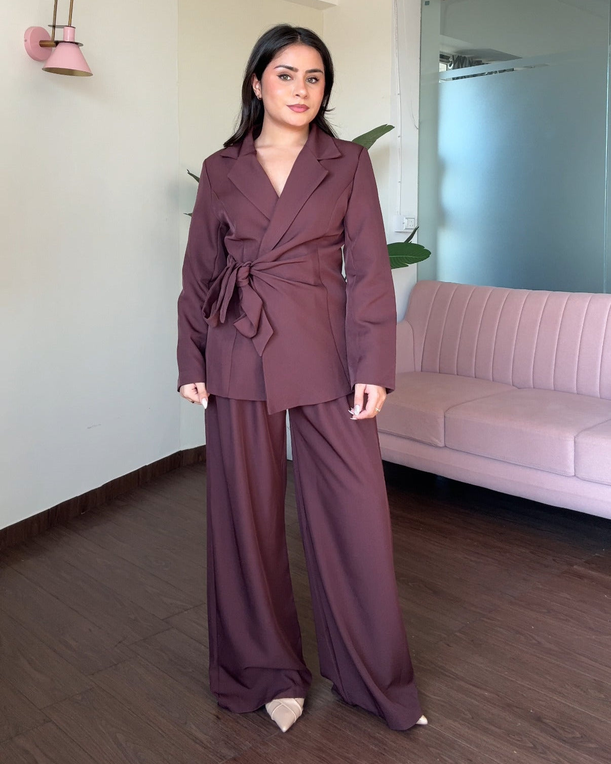 Wrap Up Premium Blazer Set