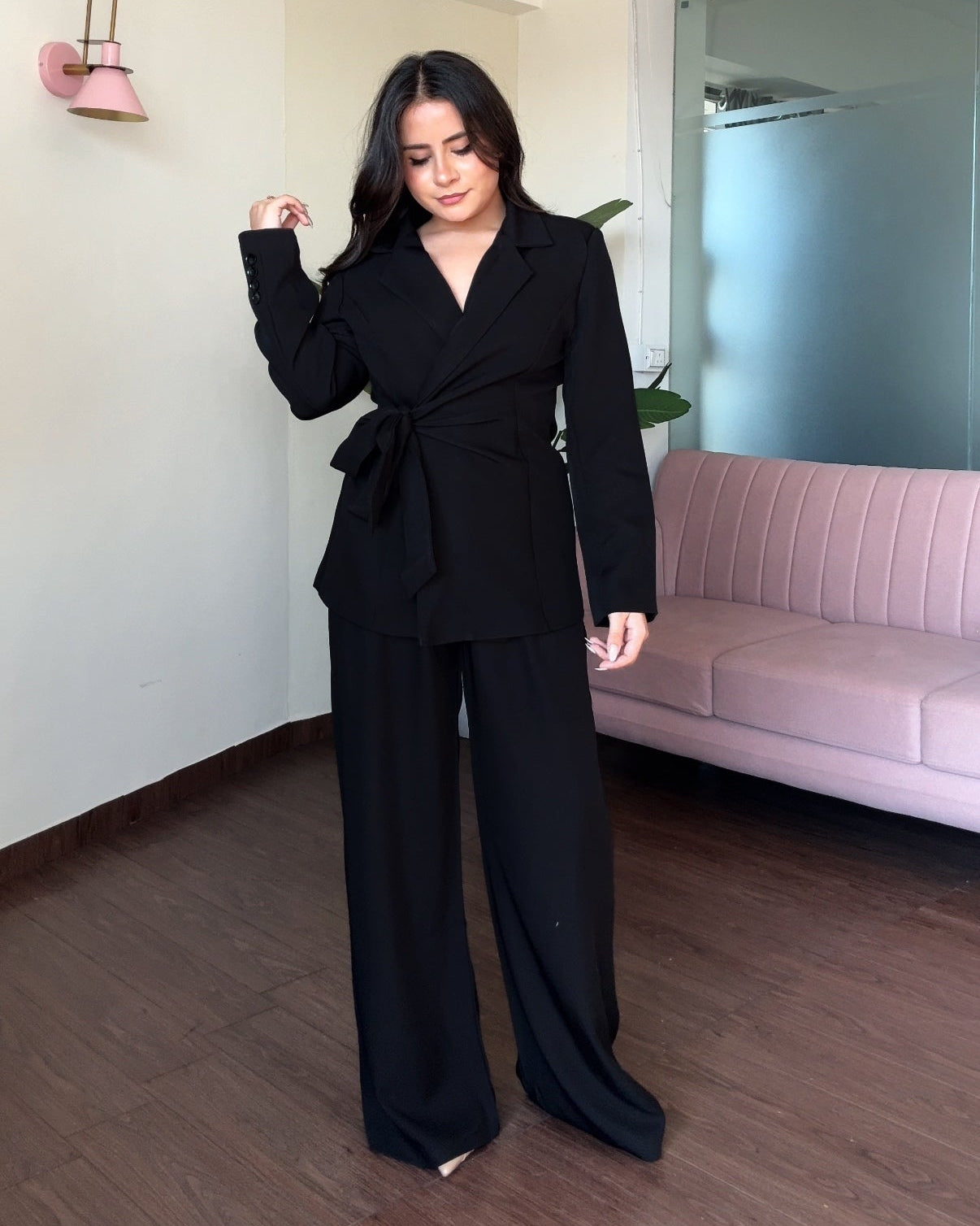 Wrap Up Premium Blazer Set