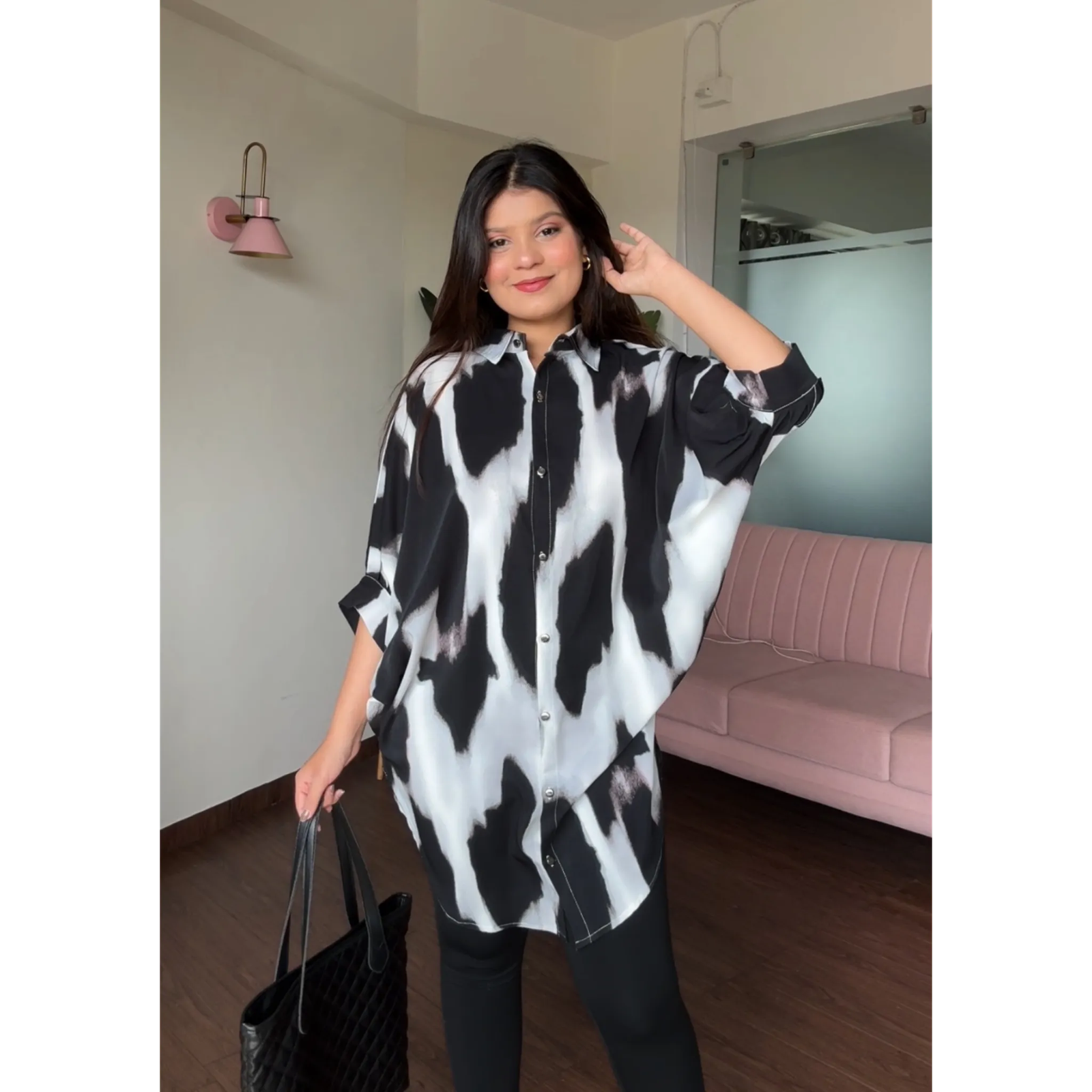Animal Printed Kaftan