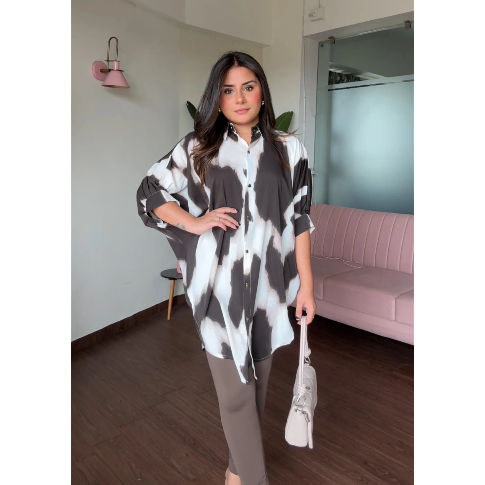 Animal Printed Kaftan