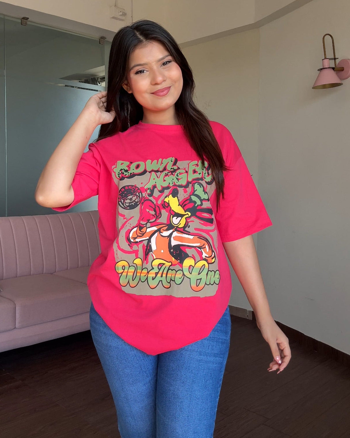 Casual Relaxed Fit Graphic Tee