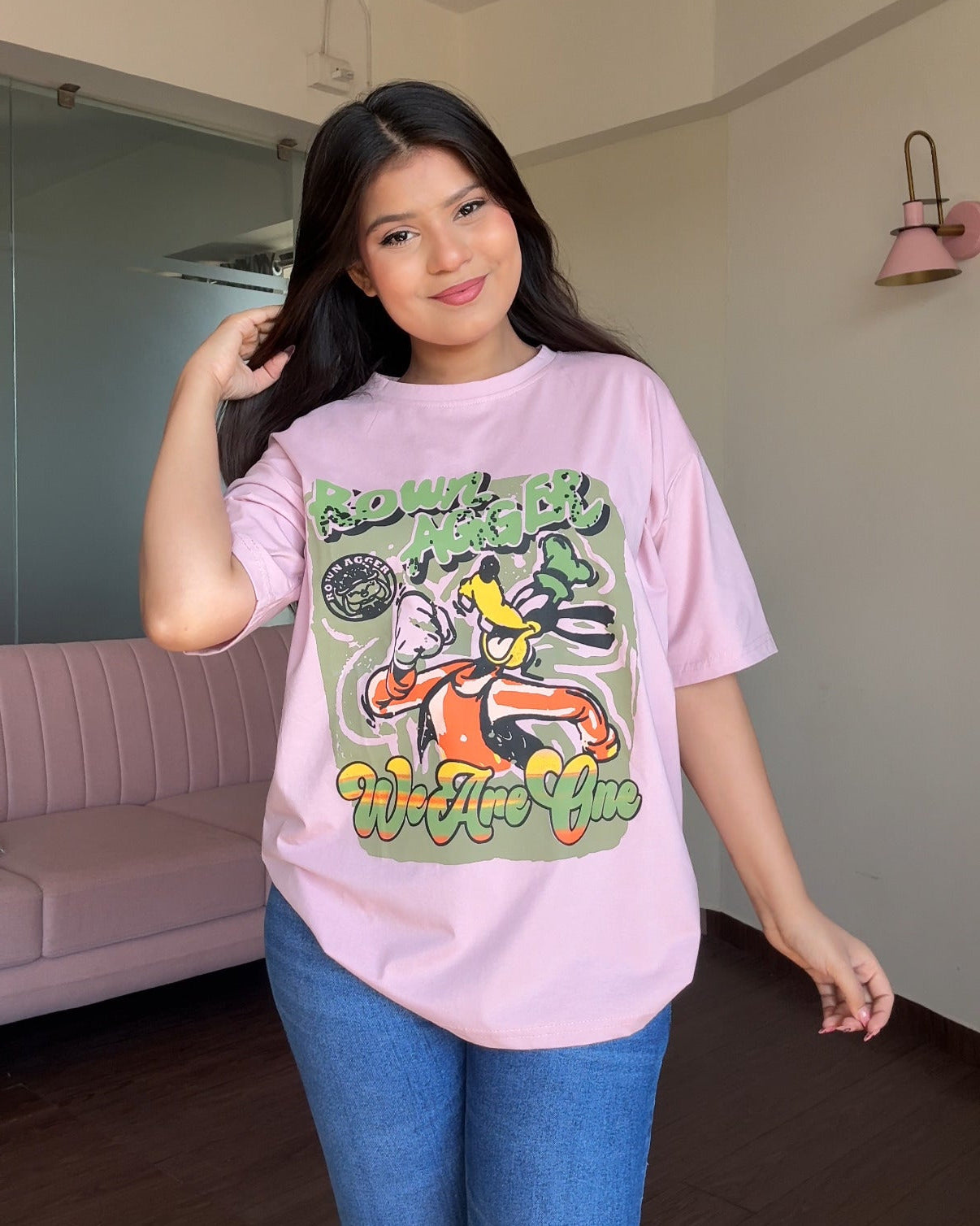 Casual Relaxed Fit Graphic Tee