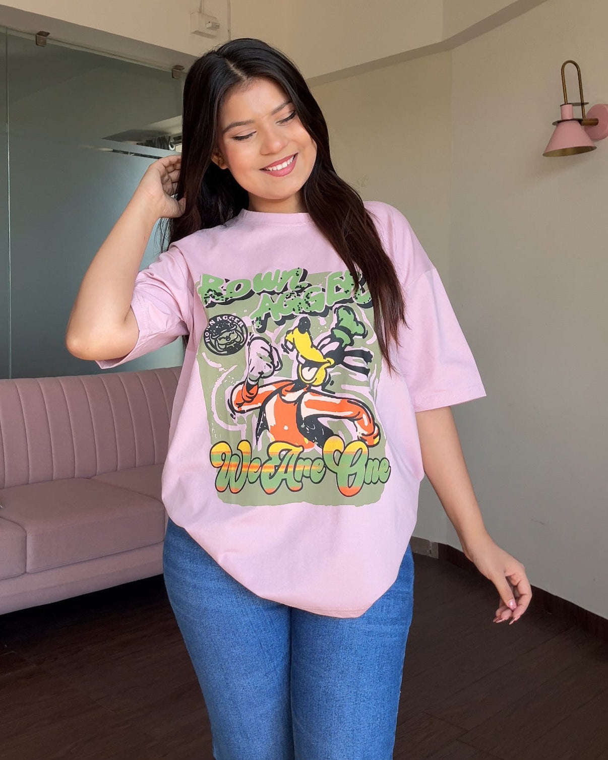 Casual Relaxed Fit Graphic Tee